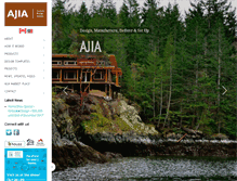 Tablet Screenshot of ajia.ca
